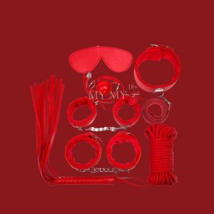 Mua Bộ đồ chơi SM 18+ 7 món cao cấp với 3 màu Đen, Đỏ, Hồng tại My My 18+ Cần Thơ. Chất liệu da PU mềm mại, đầy đủ phụ kiện cho cuộc yêu thăng hoa. Bảo mật 100%, giao hỏa tốc 30p nội thành Cần Thơ, Freeship toàn quốc!